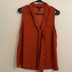 Sleeveless dress blouse